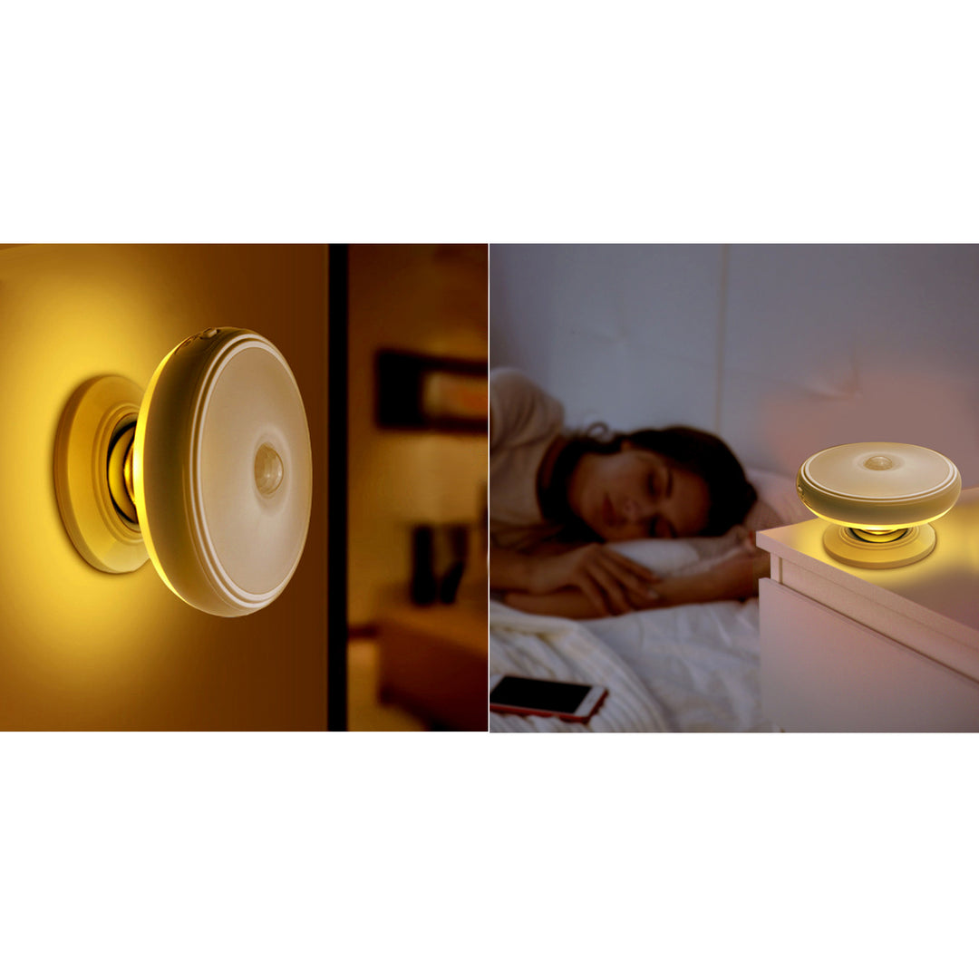 Lámpara LED con sensor de movimiento Maclean, imán, retroiluminación, modos de luz: continuo, sensor PIR, 3xAA, MCE223, 2 unidades