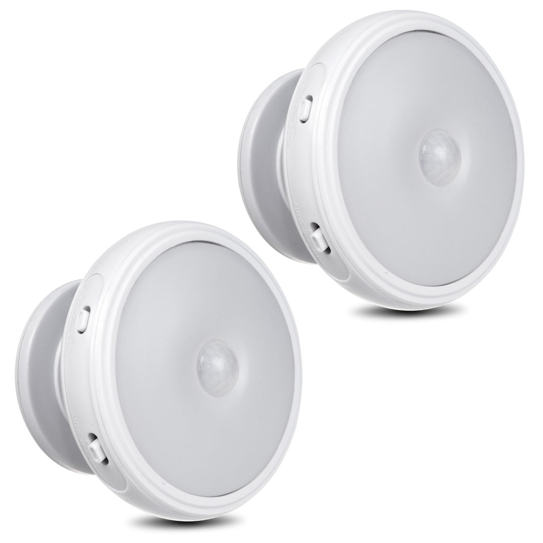 Lámpara LED con sensor de movimiento Maclean, imán, retroiluminación, modos de luz: continuo, sensor PIR, 3xAA, MCE223, 2 unidades