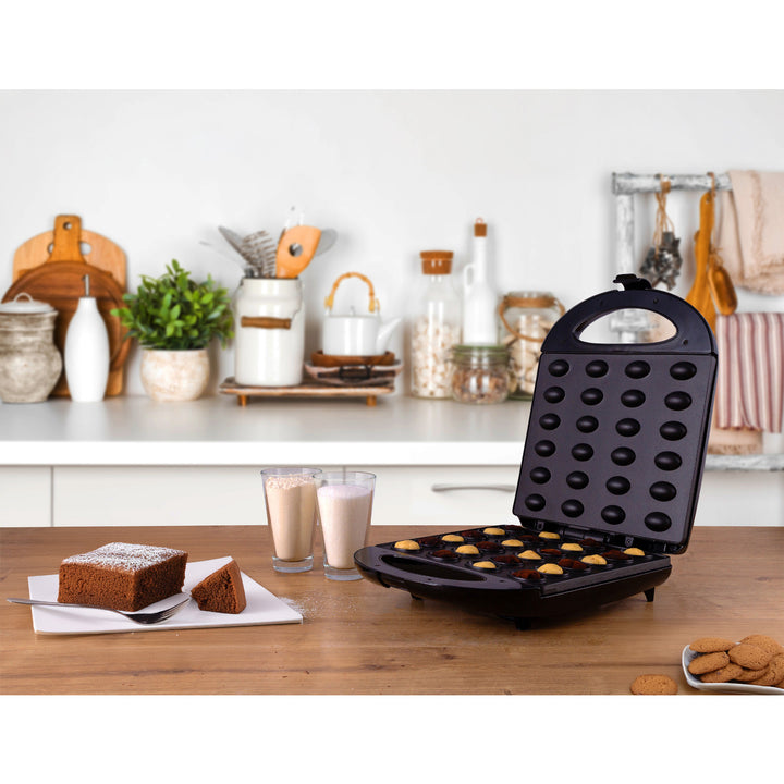 Adler Tostadora Molde para Galletas, 24 uds. máx. 1600 W, Color negro, AD 3039b