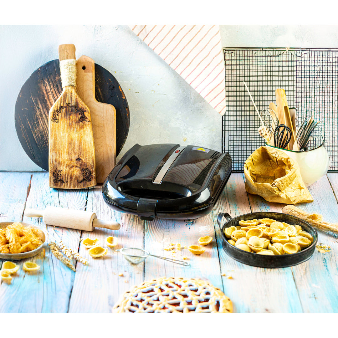 Adler Tostadora Molde para Galletas, 24 uds. máx. 1600 W, Color negro, AD 3039b