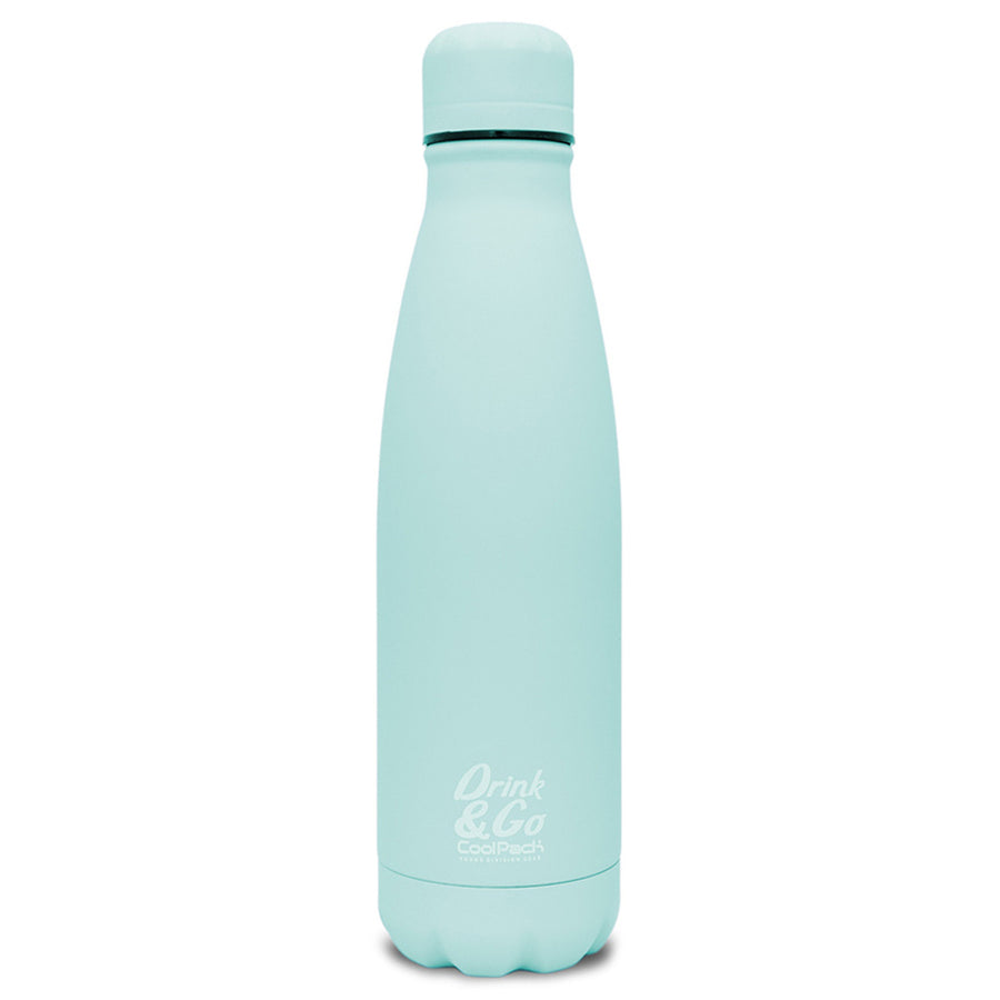 Coolpack Botella térmica, 0,5L, Acero inoxidable, Color menta, Drink & Go Z04645