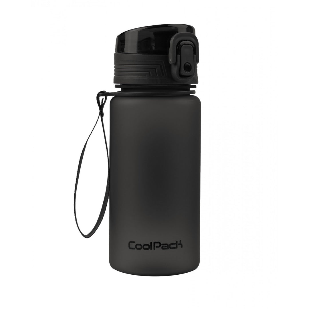 Garrafa Coolpack, garrafa de água, 400 ml, preta, Brisk mini