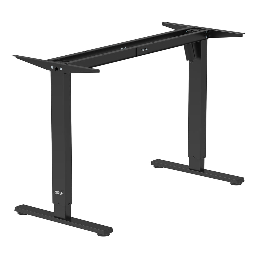 Ergo Office ER-400 B Escritorio eléctrico de altura regulable, altura máx. 1160 mm, máx. - 80 kg, sin tablero, negro