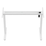 Ergo Office ER-400 W Pupitre eléctrico regulable en altura, altura máx. 1160 mm, máx. - 80 kg, sin tablero, blanco