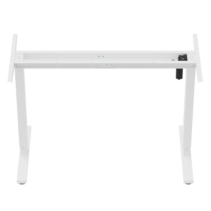 Ergo Office ER-400 W Pupitre eléctrico regulable en altura, altura máx. 1160 mm, máx. - 80 kg, sin tablero, blanco