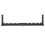 Organizador de cabos por baixo da mesa Maclean, carga máxima de 5 kg, comprimento máximo de 728 mm, preto, MC-103 B 728 mm, preto, MC-103 B