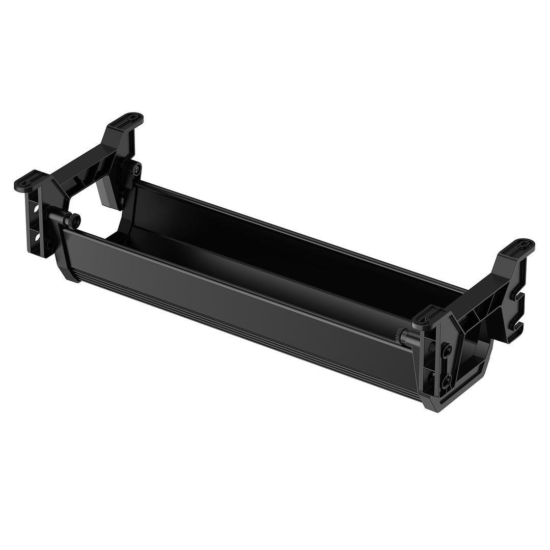 Organizador Maclean para cables/extensiones bajo escritorio, carga máx. 5 kg, negro, MC-106 B