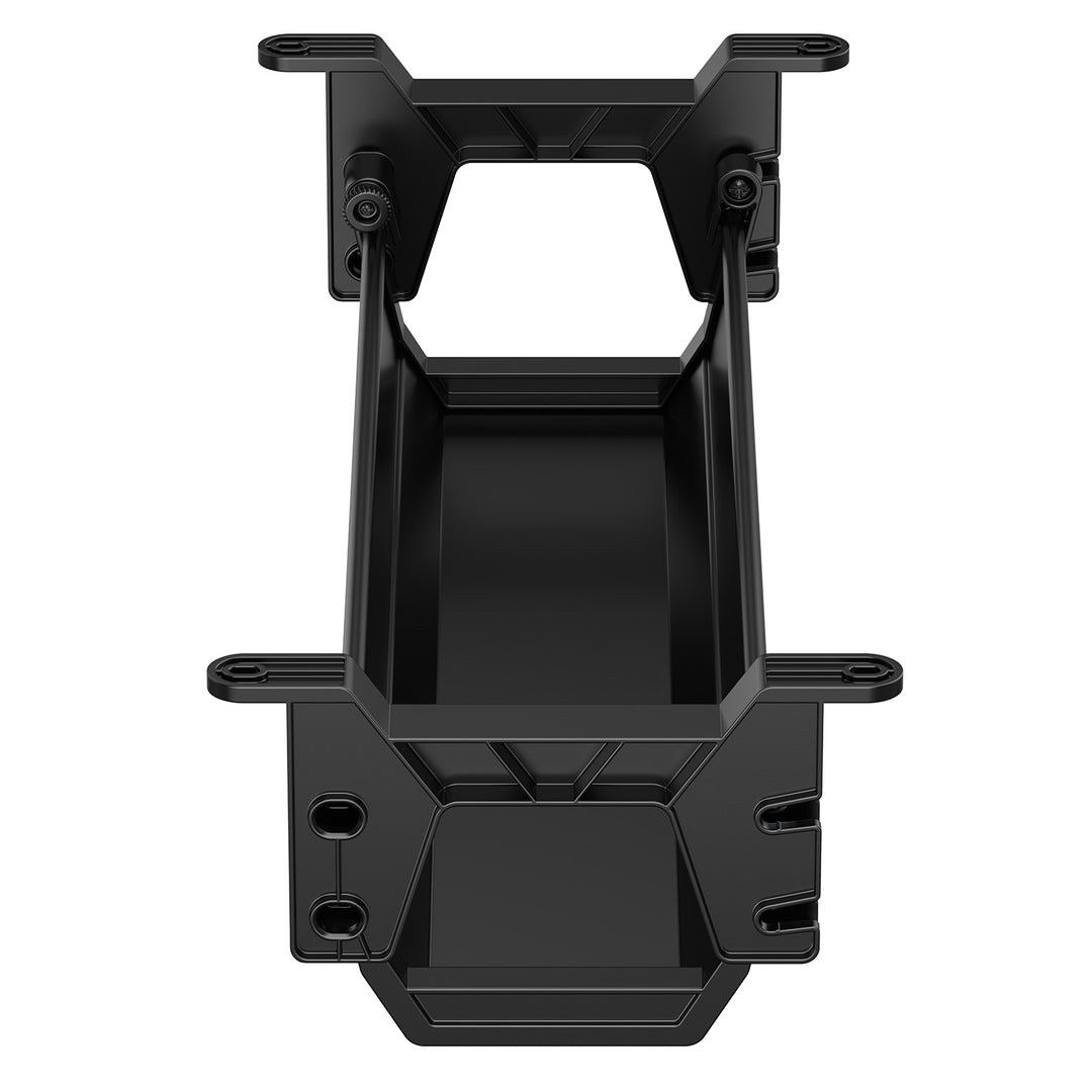 Organizador Maclean para cables/extensiones bajo escritorio, carga máx. 5 kg, negro, MC-106 B