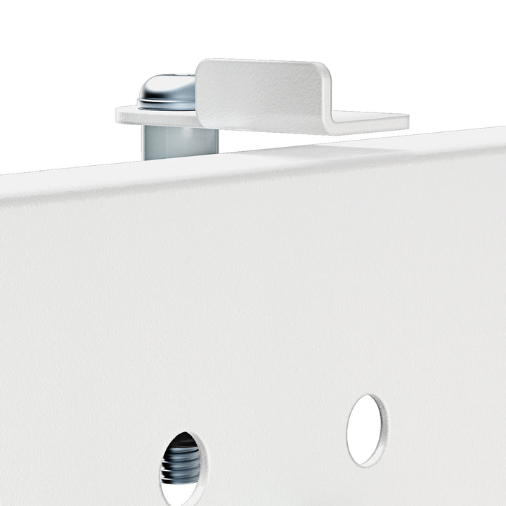 Ergo Office ER-301 W Divisor / Organizador de escritorio, Carga máx. 10kg, Pizarra blanca, ancho 1116mm, blanco