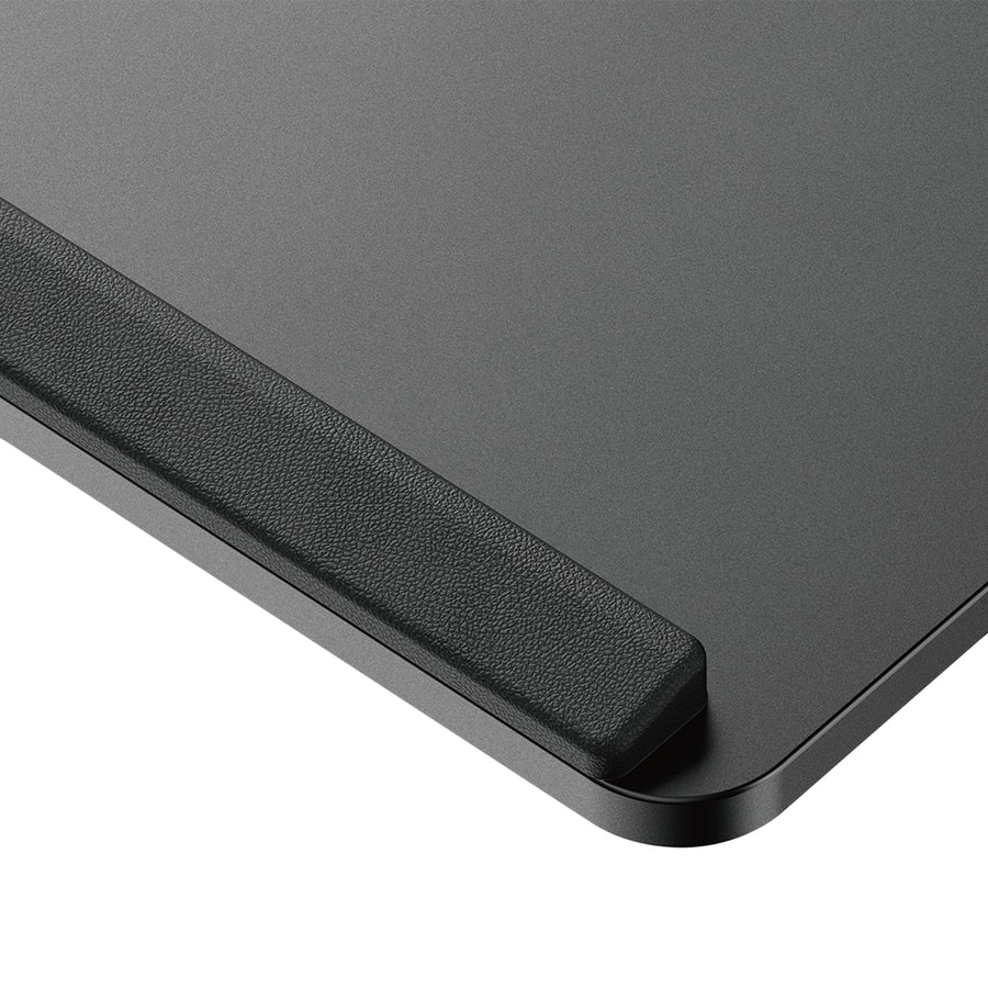 Suporte de teclado Maclean para secretária, carga máxima de 5 kg, ajustável horizontal e verticalmente, preto, MC-108 B