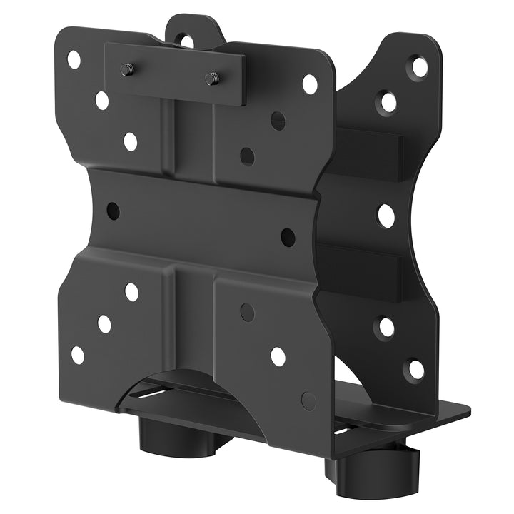 Soporte Maclean para miniordenador, alcance 17-70 mm, compatible con VESA, carga máx. 5 kg, negro, MC-115 B