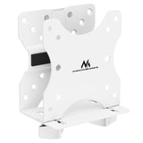 Mini soporte para ordenador Maclean, alcance 17-70 mm, compatible con VESA, carga máx. 5 kg, blanco, MC-115 W