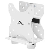Mini soporte para ordenador Maclean, alcance 17-70 mm, compatible con VESA, carga máx. 5 kg, blanco, MC-115 W
