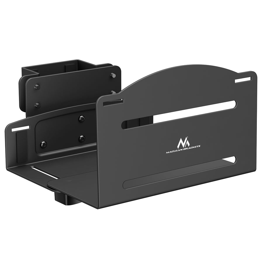 Suporte para CPU Maclean, alcance de 122-212 mm, carga máxima de 10 kg, preto, MC-116 B