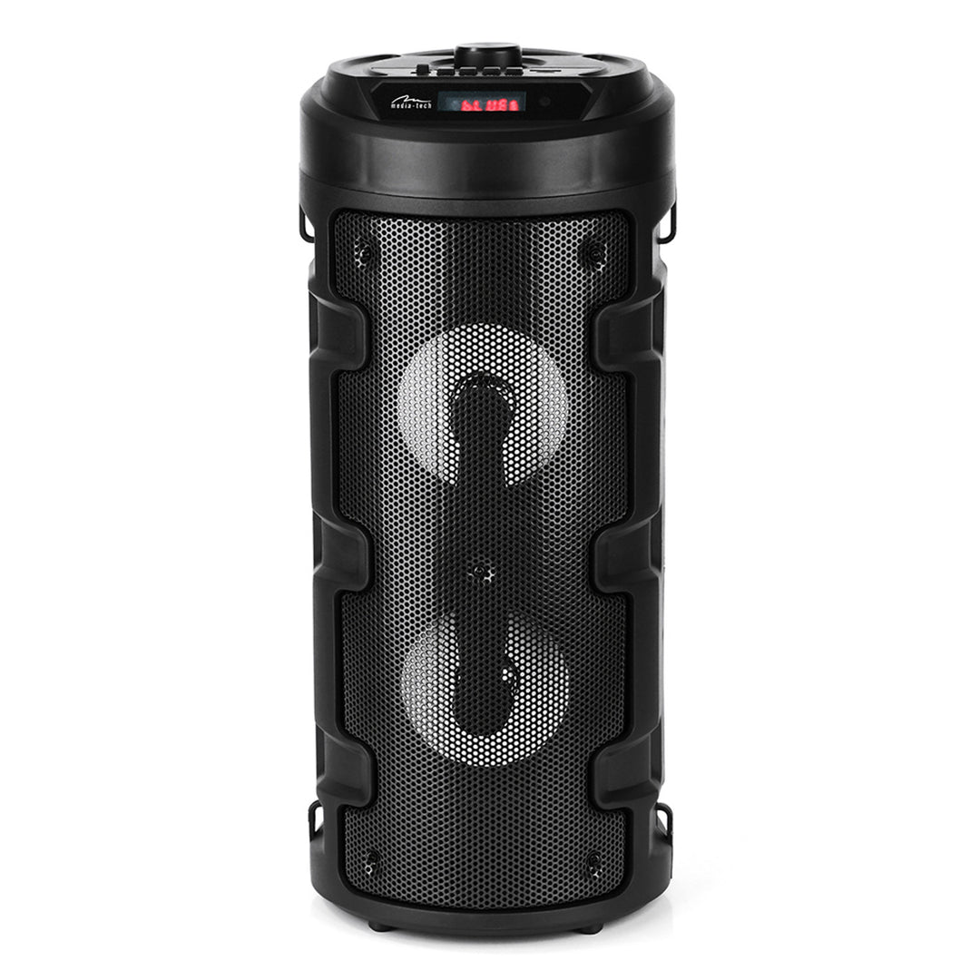 Altavoz inalámbrico Media-Tech, Bluetooth, karaoke, 1000W, negro, MT3165