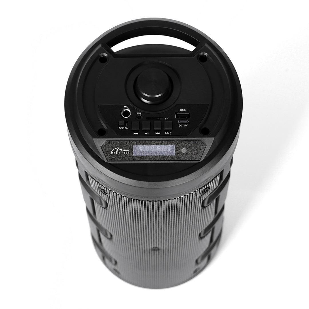 Altavoz inalámbrico Media-Tech, Bluetooth, karaoke, 1000W, negro, MT3165