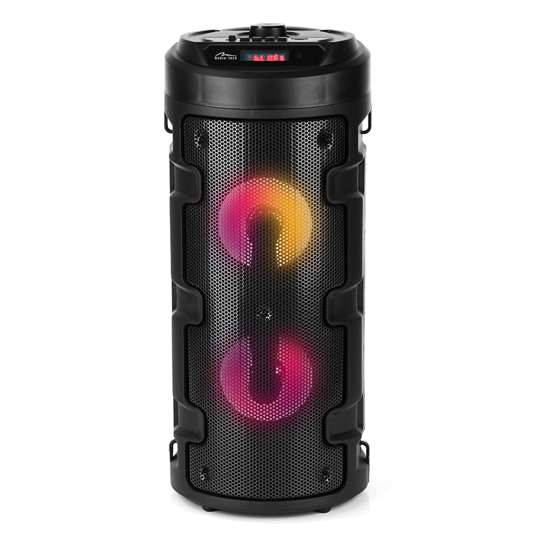 Altavoz inalámbrico Media-Tech, Bluetooth, karaoke, 1000W, negro, MT3165