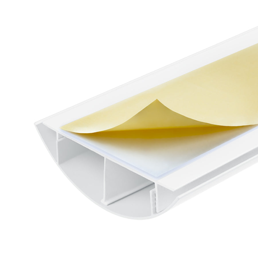 Capa de Cabo em Alumínio Maclean, 62x20x750mm, Branca, MC-814 W