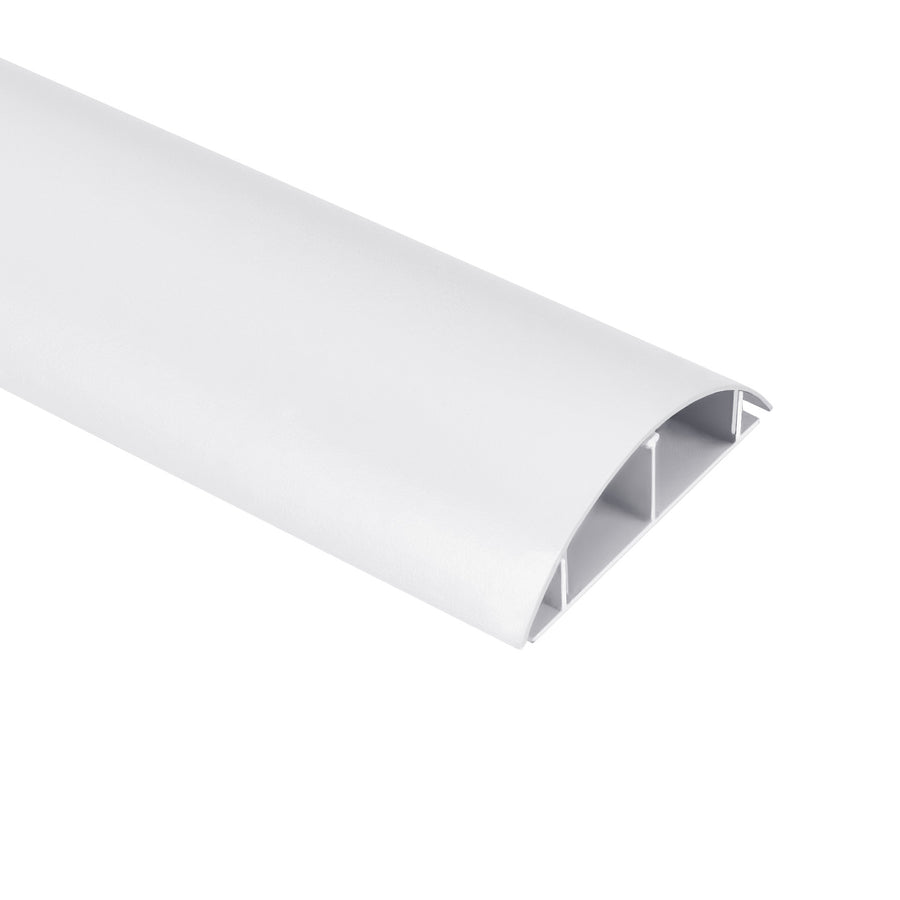 Capa de Cabo em Alumínio Maclean, 62x20x750mm, Branca, MC-814 W