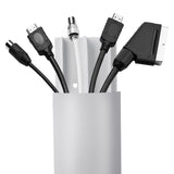 Cubrecables de aluminio Maclean, 62x20x750mm, plata, MC-814 S