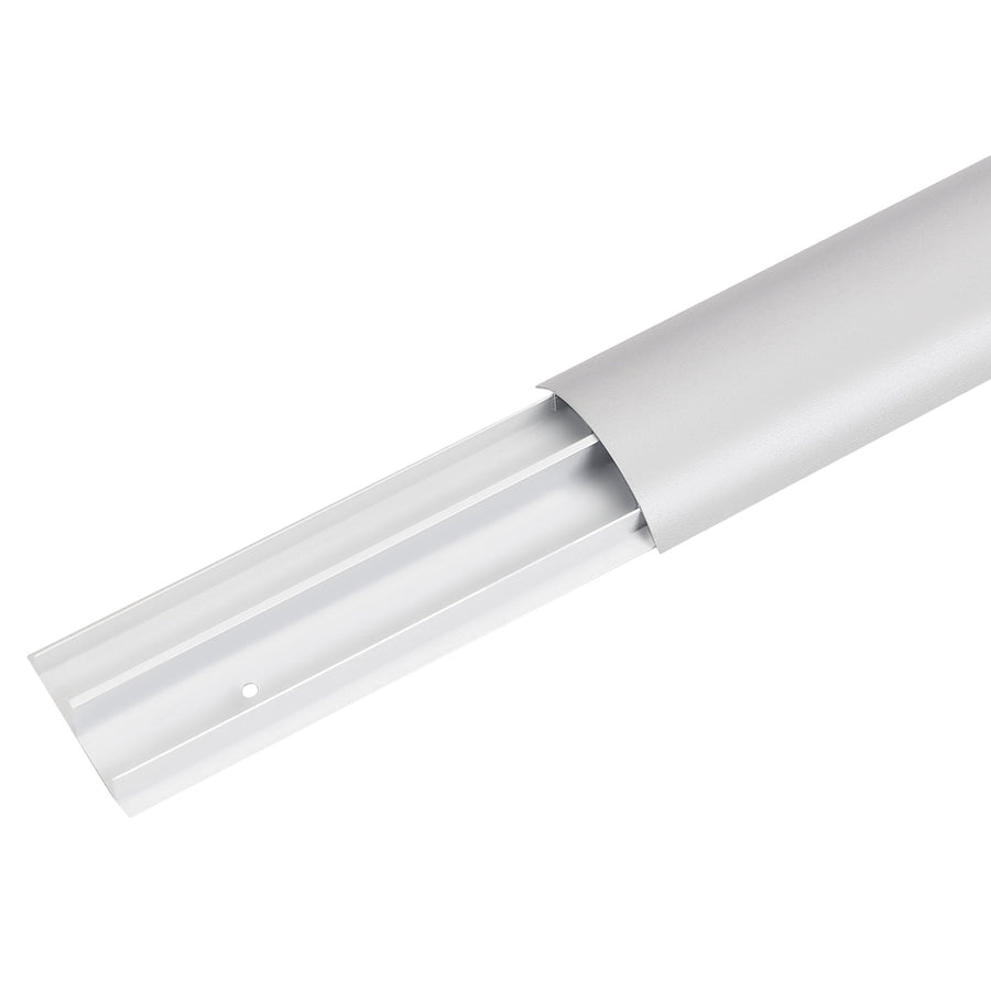 Cubrecables de aluminio Maclean, 62x20x750mm, plata, MC-814 S