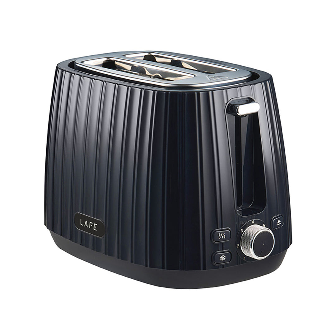 Torradeira Lafe, comando de torradeira de 7 níveis, 1080 W máx., preta, moderna