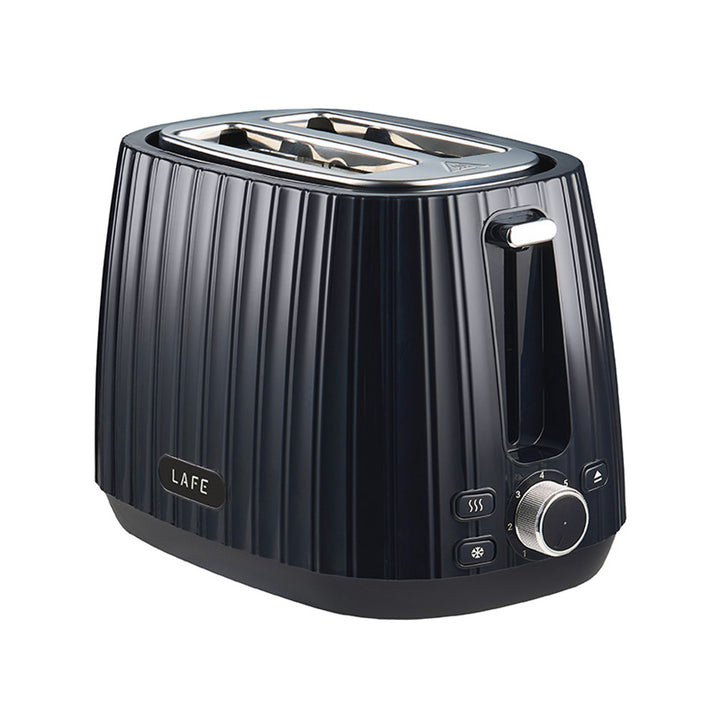 Torradeira Lafe, comando de torradeira de 7 níveis, 1080 W máx., preta, moderna