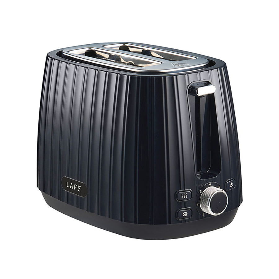 Torradeira Lafe, comando de torradeira de 7 níveis, 1080 W máx., preta, moderna