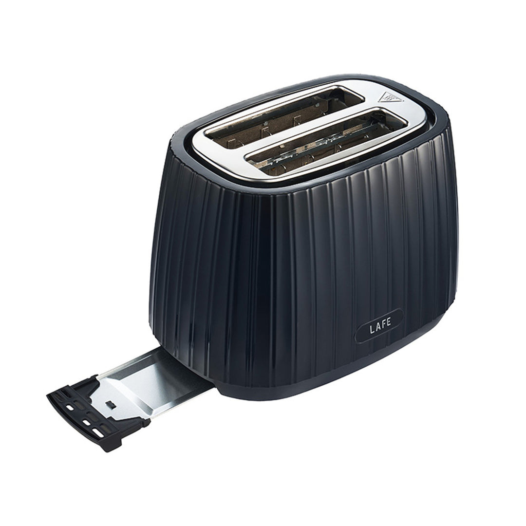 Torradeira Lafe, comando de torradeira de 7 níveis, 1080 W máx., preta, moderna