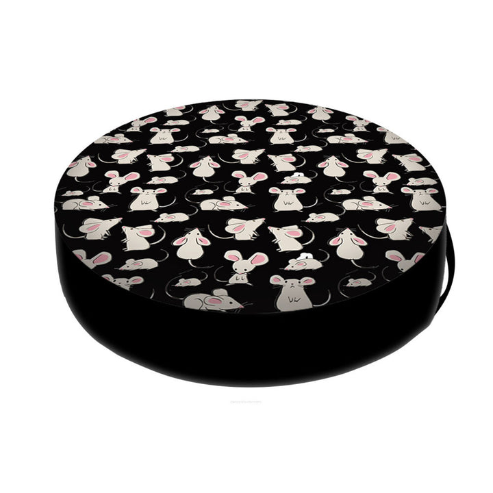 Cama para gatos Bertoni EE130, com encaixe em pellets, com 50 cm de diâmetro, design rato