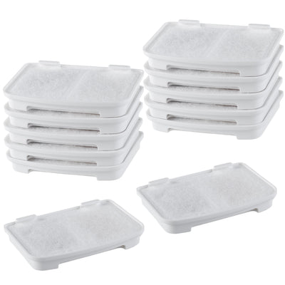 Conjunto de filtros GreenBlue GB394, pacote de 12 unidades, para dispensador automático de água para animais de estimação