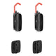 Maclean MC-998 Aparcabicicletas de pared, 30 kg máx., 2 unidades