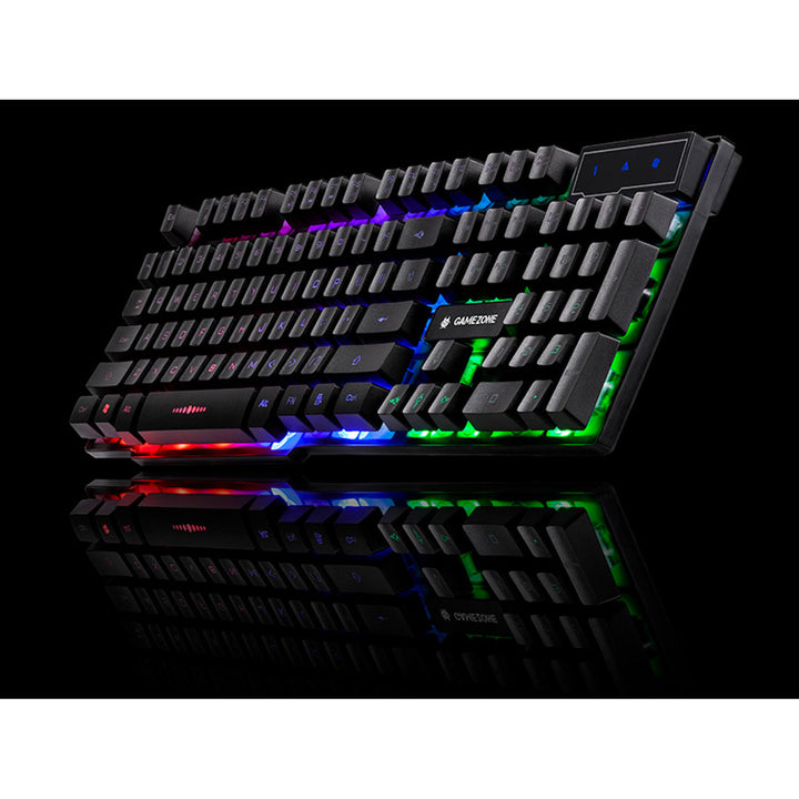 Teclado gaming Tracer, retroiluminação LED, USB, GAMEZONE LoCCar