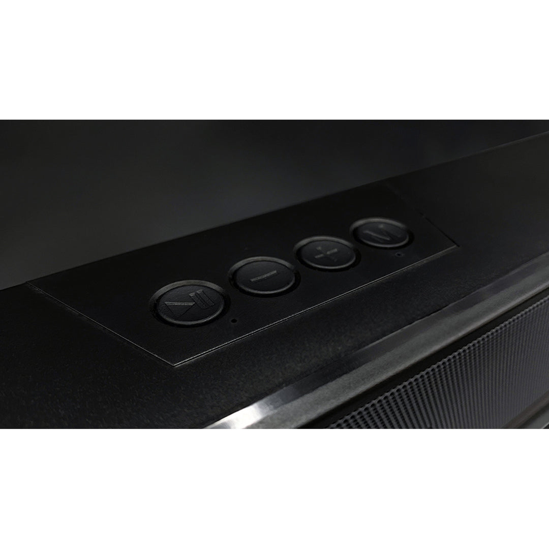 Coluna de som portátil Bluetooth Media-Tech com barra de som, retroiluminação RGB multicolorida, 10 W RMS, 450 W PMPO, rádio FM, leitor de MP3, AUX, bateria recarregável integrada, PHANTOM BT