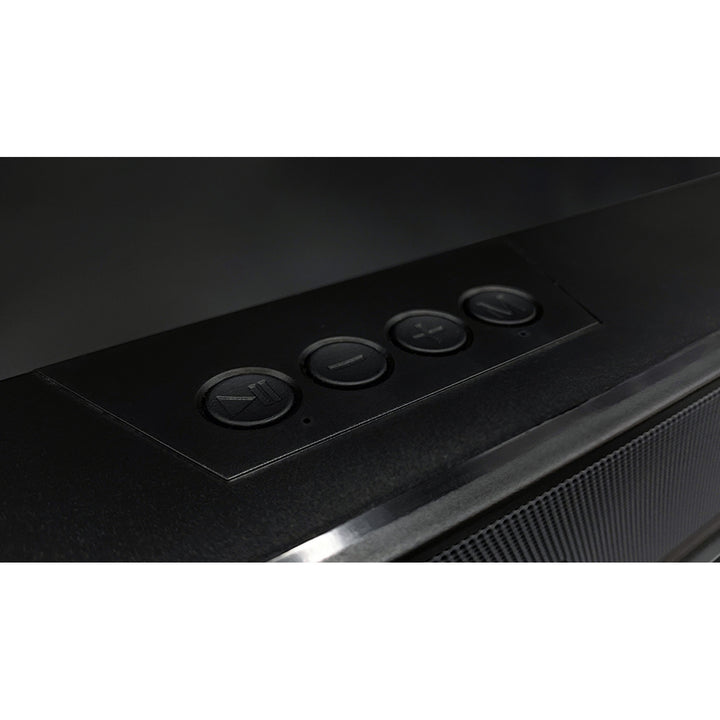 Coluna de som portátil Bluetooth Media-Tech com barra de som, retroiluminação RGB multicolorida, 10 W RMS, 450 W PMPO, rádio FM, leitor de MP3, AUX, bateria recarregável integrada, PHANTOM BT