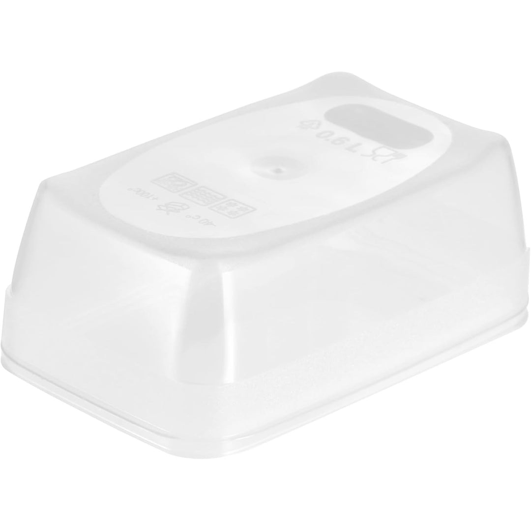 Recipiente para alimentos Keeper Franco, capacidade de 0,6 litros, transparente