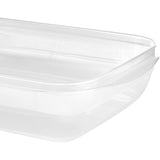 Keeeper Franco Recipiente para alimentos, 2,4 litros de capacidad, transparente
