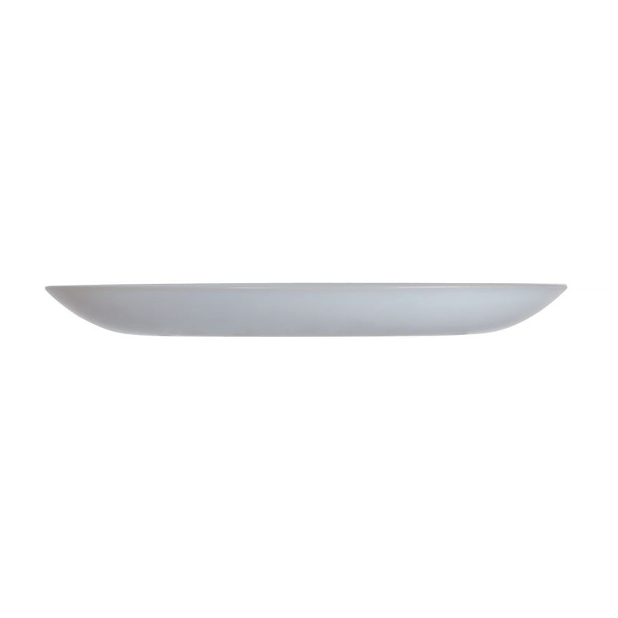 Luminarc Granito Diwali Plato llano, redondo, 25 cm, Color gris