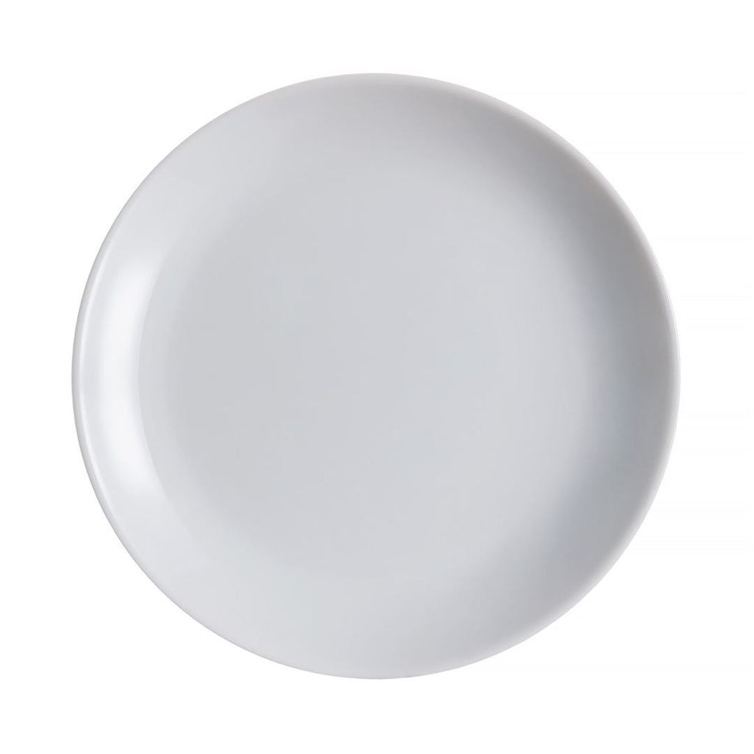 Prato de sobremesa Luminarc Granite Diwali, redondo, 19 cm, cinzento