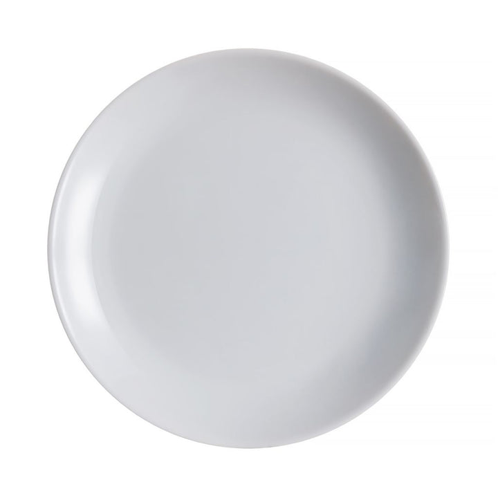 Prato de sobremesa Luminarc Granite Diwali, redondo, 19 cm, cinzento