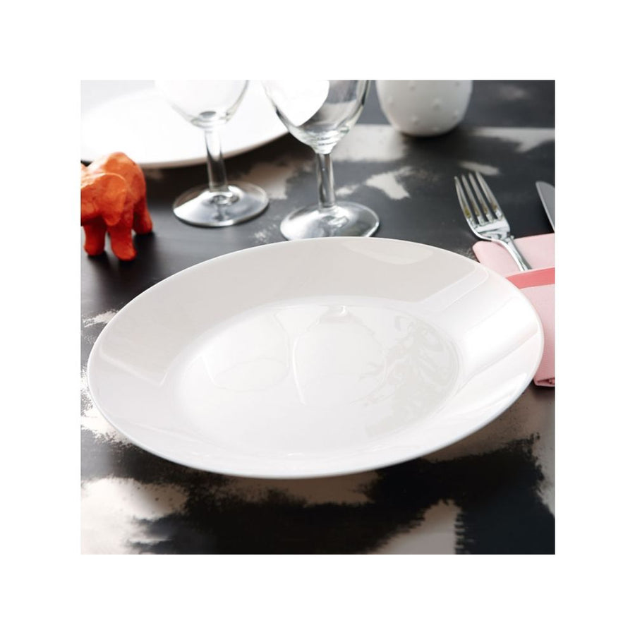 Prato de Sobremesa Luminarc Arcopal Zelie, Redondo 18 cm, Branco