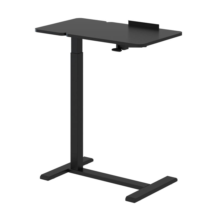 Soporte móvil Maclean para escritorio/portátil, negro, regulable en altura 76-109cm, max. 30kg , MC-120 B