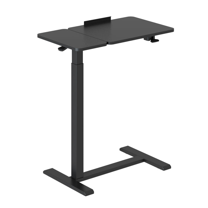 Soporte móvil Maclean para escritorio/portátil, negro, regulable en altura 76-109cm, max. 30kg , MC-120 B