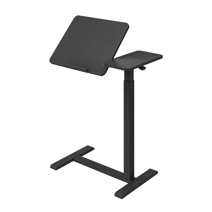 Soporte móvil Maclean para escritorio/portátil, negro, regulable en altura 76-109cm, max. 30kg , MC-120 B