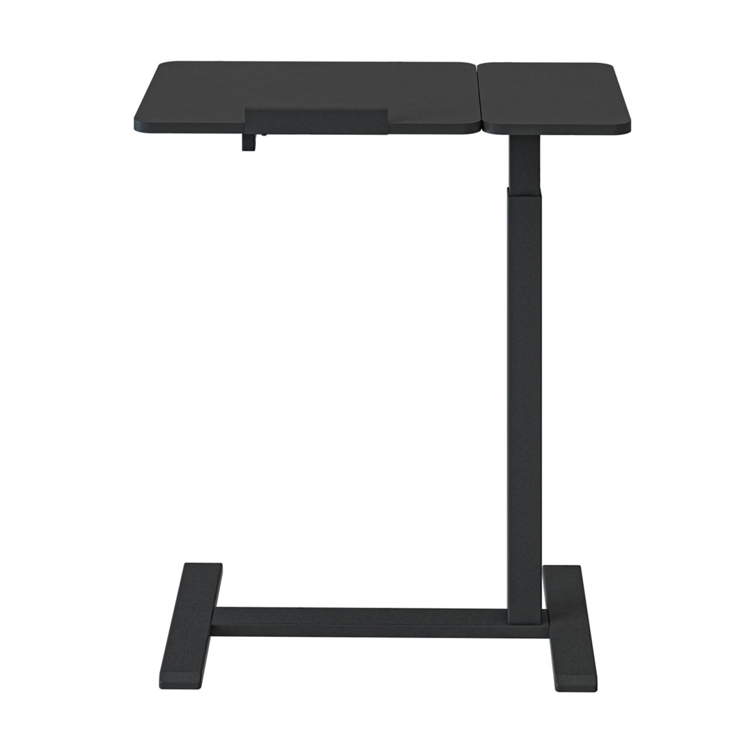 Soporte móvil Maclean para escritorio/portátil, negro, regulable en altura 76-109cm, max. 30kg , MC-120 B