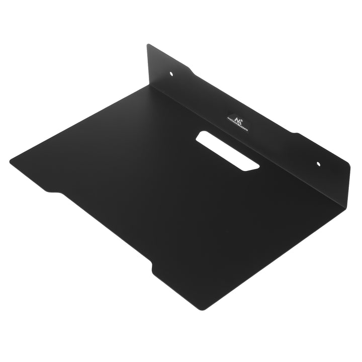 Maclean MC-122 Estante de pared para decodificador, individual, máx. 5kg, acero