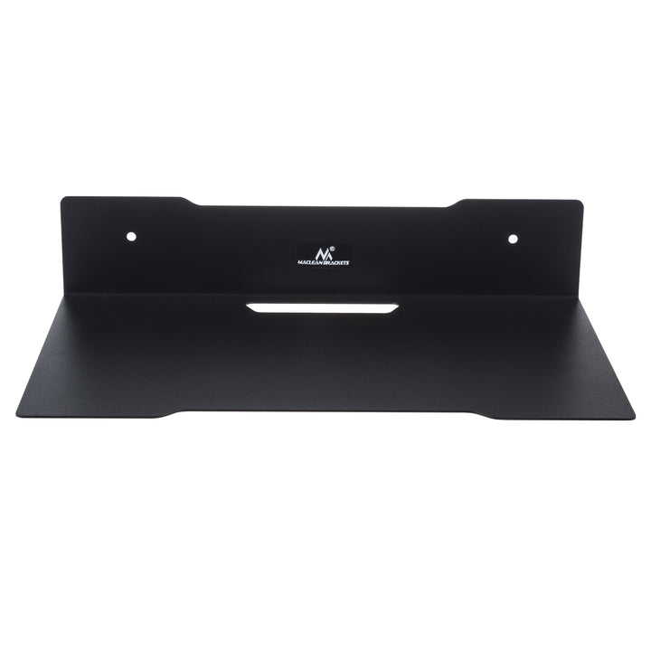 Maclean MC-122 Estante de pared para decodificador, individual, máx. 5kg, acero
