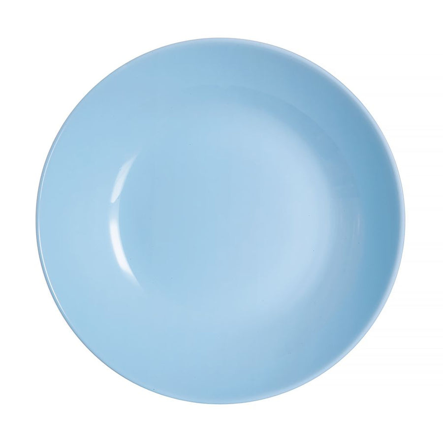 Luminarc Diwali Plato hondo de sopa, redondo, 20cm, Color azul