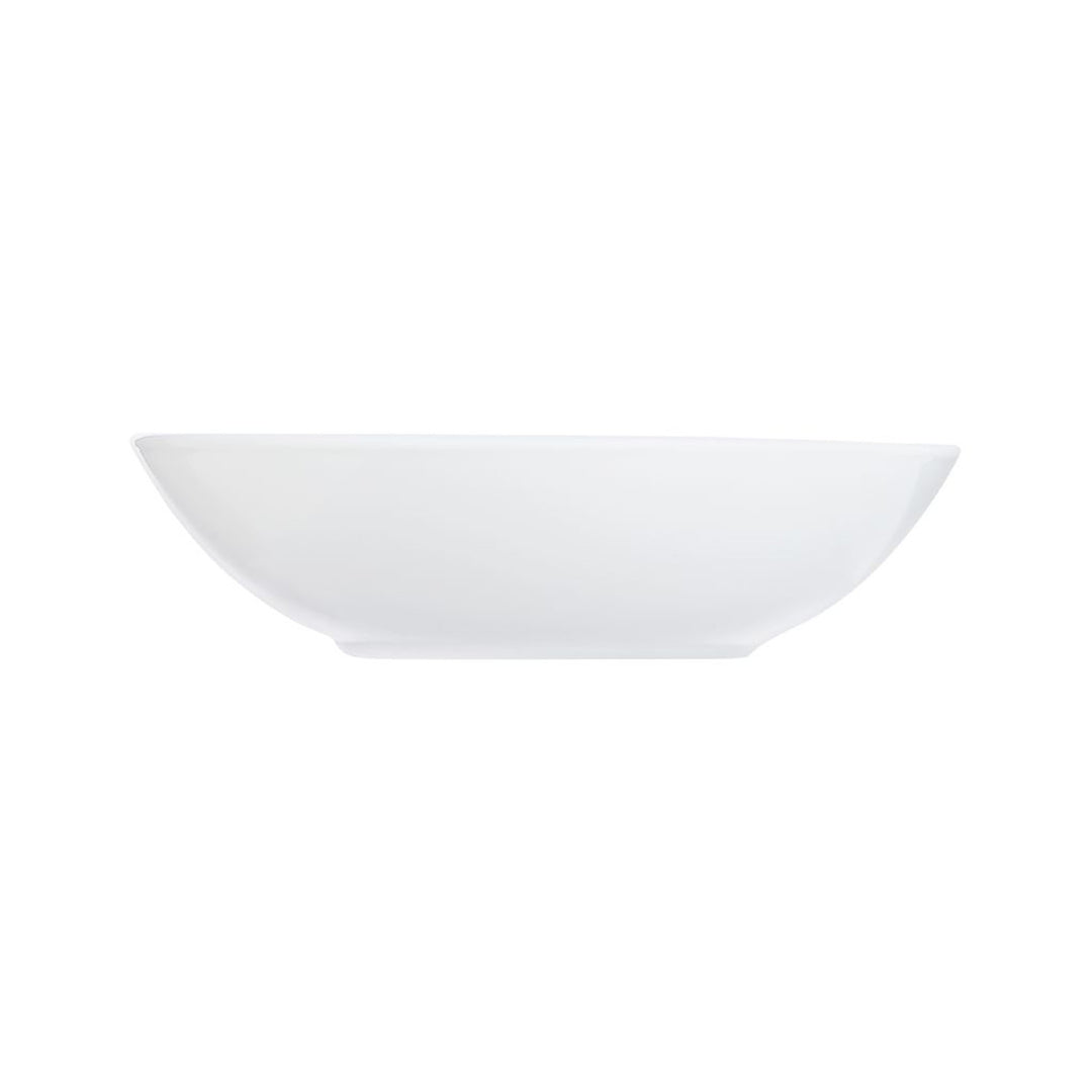 Luminarc Diwali Plato hondo redondo 21 cm, Color blanco