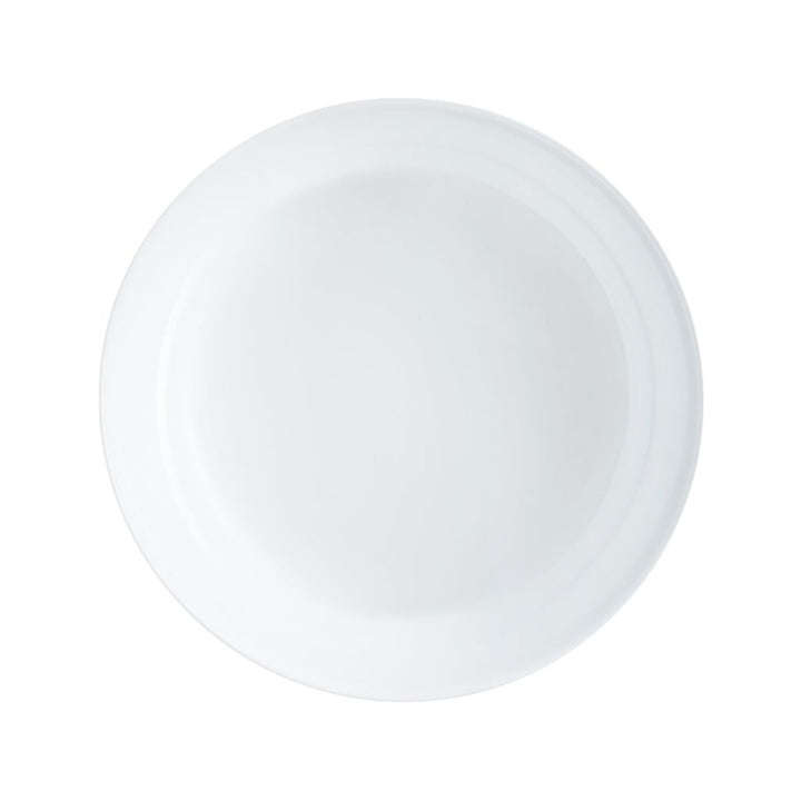 Luminarc Diwali Plato hondo redondo 21 cm, Color blanco